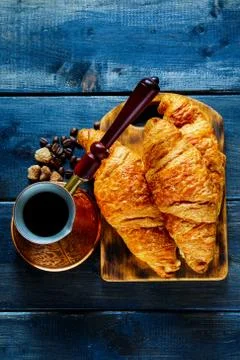 Breakfast set background Stock Photos