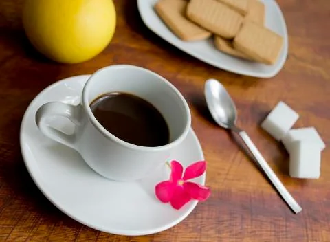 Breakfast set Stock Photos