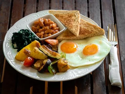 Breakfast Set Stock Photos