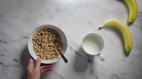 Breakfast-slide02 스톡 동영상 217514163