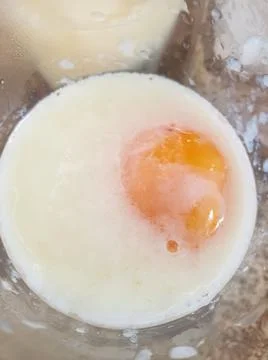 Breakfast with soft-boiled eggs and vintage coffee Stock Photos