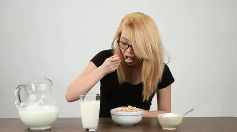 Breakfast With Sugar Stock Footage 21191843