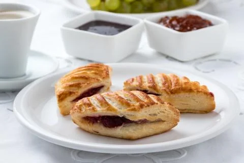 Breakfast sweets Foto stock