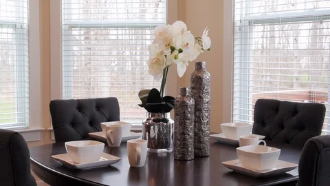 Breakfast Table Stock Footage 88565228