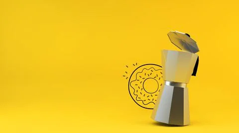 Breakfast time Stock Illustration