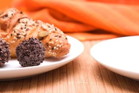 Breakfast time. Stock Photos