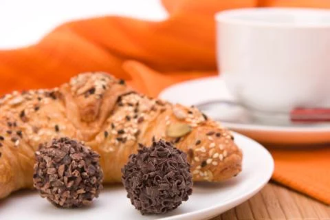 Breakfast time. Stock Photos