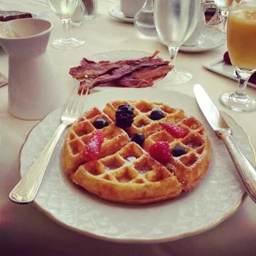 Breakfast Time Foto stock