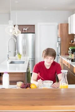 Breakfast Time Foto stock