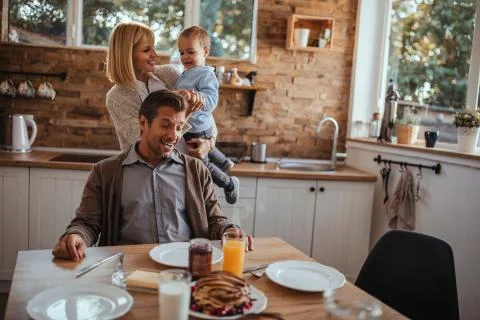 Breakfast time Stock Photos