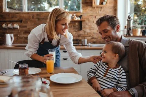 Breakfast time Stock Photos