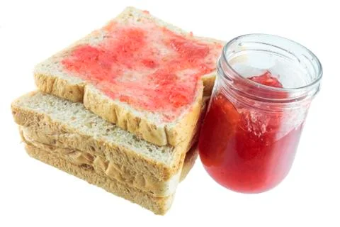 Breakfast of toast Stock-Fotos