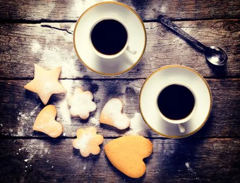 Breakfast for two Stock Photos