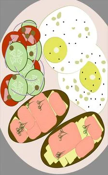 Breakfast.ai 1 Stock Illustration