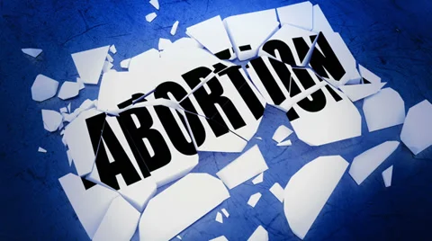 Breaking Abortion Stock Footage 38418804
