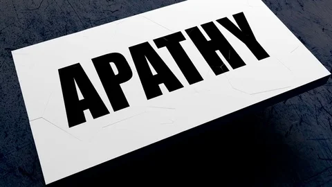 Breaking Apathy Animation Stock Footage 71191419