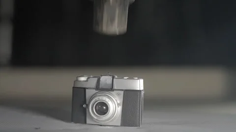Breaking cameras Stock Footage 263922044