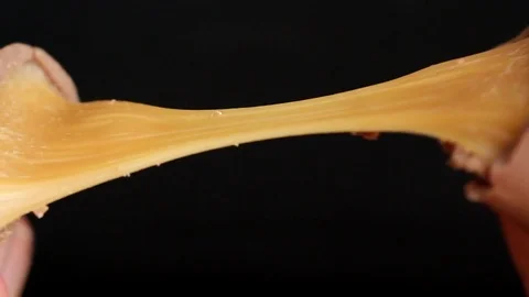Breaking caramel bar Видео 76778851
