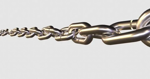 Breaking Chain Stock Footage 153257380