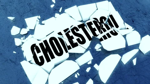 Breaking Cholesterol Stock Footage 55807288