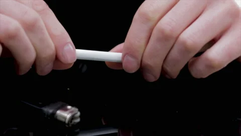 bill clinton cigarette Editorial Stock Photo - Stock Image
