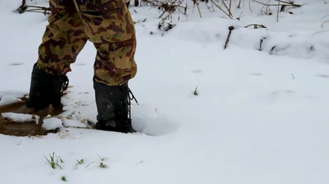 Breaking down of ice floe Stock Footage 34681428