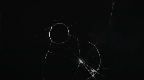 Breaking Glass. 2nd. Stock Footage 10752085