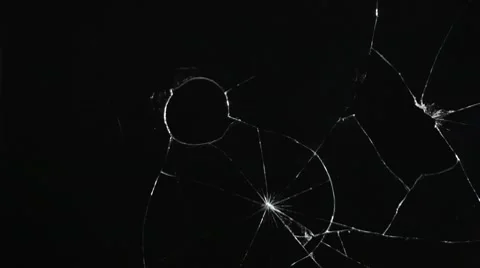 Breaking Glass. 3rd. Stock Footage 10752079