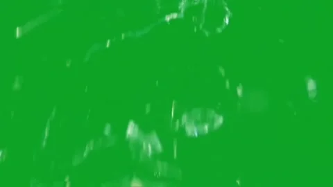 Breaking glass shards explosion on green screen background for vfx compositing Vídeo Stock 331127752
