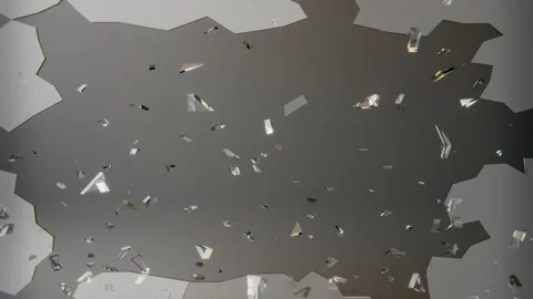 cartoon shatter window