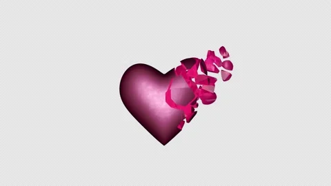 Breaking Heart Stock Footage 169500080