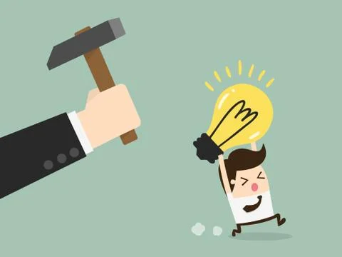 Breaking Stock Illustration