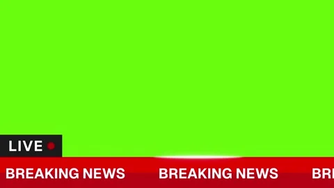 Breaking News Animation Template Stock Footage 309685723