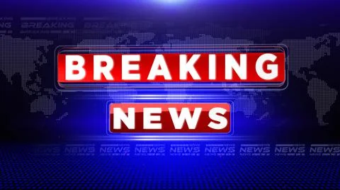 BREAKING NEWS  Background Stock Illustration