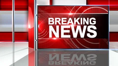 BREAKING NEWS  Background Stock Illustration