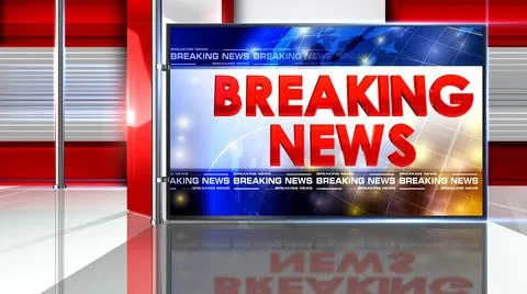 BREAKING NEWS  Background Stock Illustration