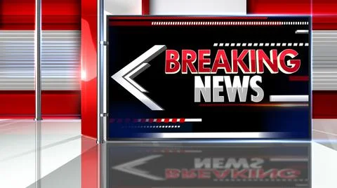 BREAKING NEWS  Background Stock Illustration