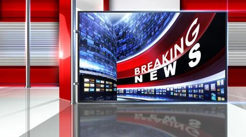 BREAKING NEWS  Background Stock Illustration