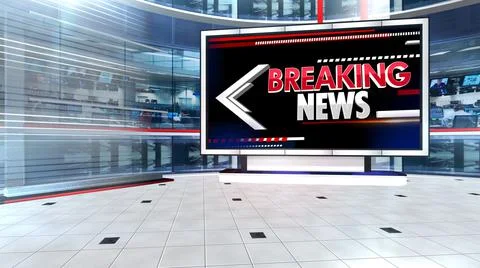 BREAKING NEWS  Background Stock Illustration