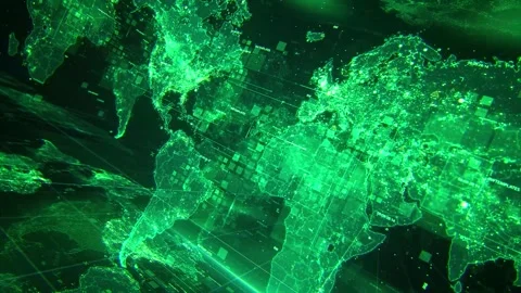 Breaking News Background Looped Stock Footage 307908030