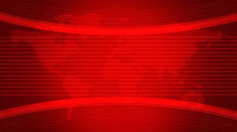 Breaking news background with world map Illustration