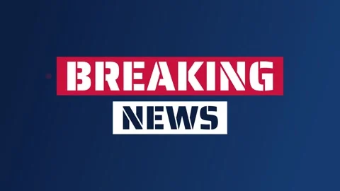 BREAKING NEWS bars text animation Vidéo 348268757