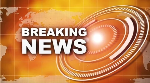 Breaking News Broadcast Graphics Stock Footage 53506058