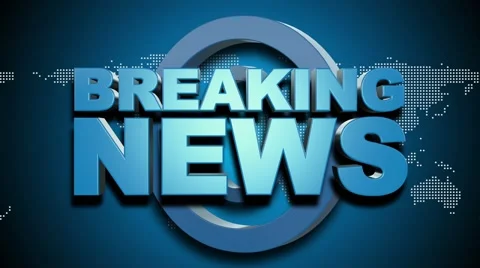 Breaking News Broadcast Graphics Stock Footage 53768513