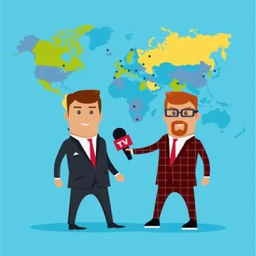 Breaking News Concept Vector Illustration Stock Illustration