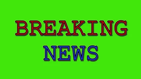 Breaking news Stock Footage 85299263