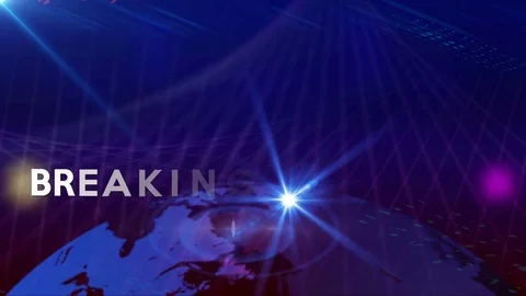 Breaking news generic background 4K Stock Footage 72872304
