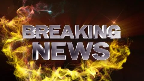 Breaking News Stock Illustration