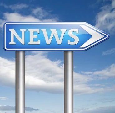 Breaking news Stock Illustration