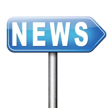 Breaking news Stock Illustration